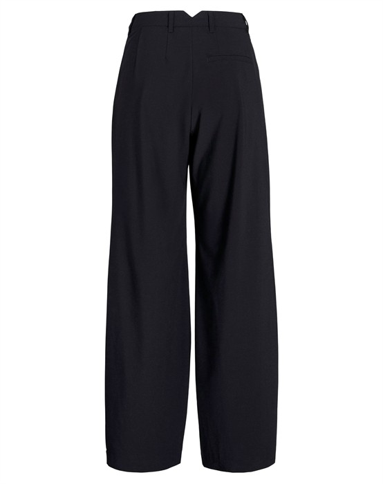 JXBillie Relaxed Pleated HW Bukser - Black